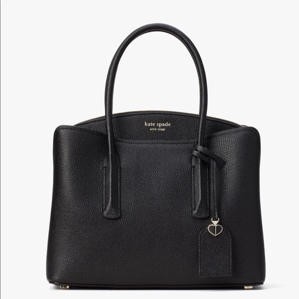 Kate Spade Margaux medium satchel black.